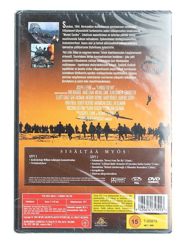Yksi Silta Liikaa : (Special Edition) - DVD - DVD-elokuvat - 10105561355 - 1