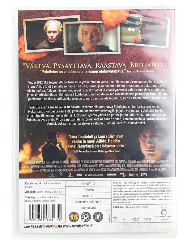 Puhdistus - DVD - DVD-elokuvat - 10105561396 - 1