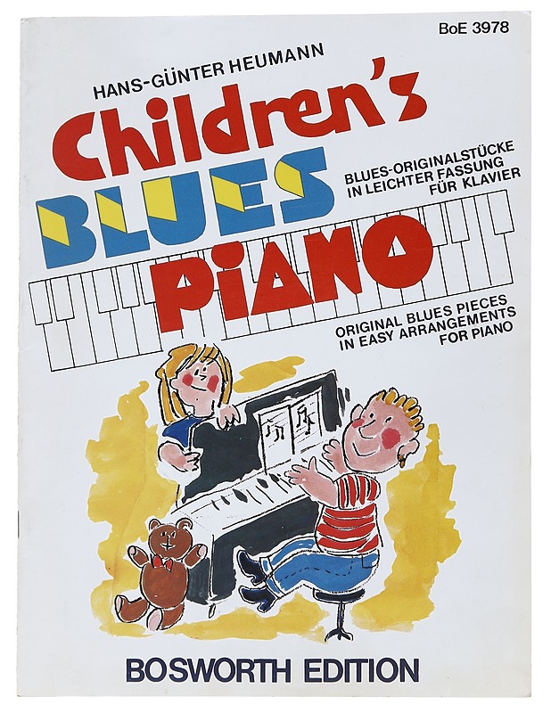 Children's blues piano - Hans-Gunter Heumann - Musiikki- ja elokuvakirjat - 10105561423 - 0
