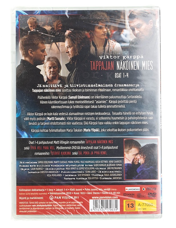 Tappajan Näköinen Mies - DVD - DVD-elokuvat - 10105561432 - 1