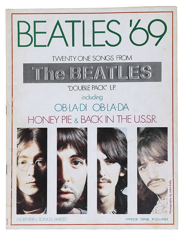 Beatles '69 : laulukirja - Dick James - Elämäkerrat ja muistelmat - 10105561471 - 0