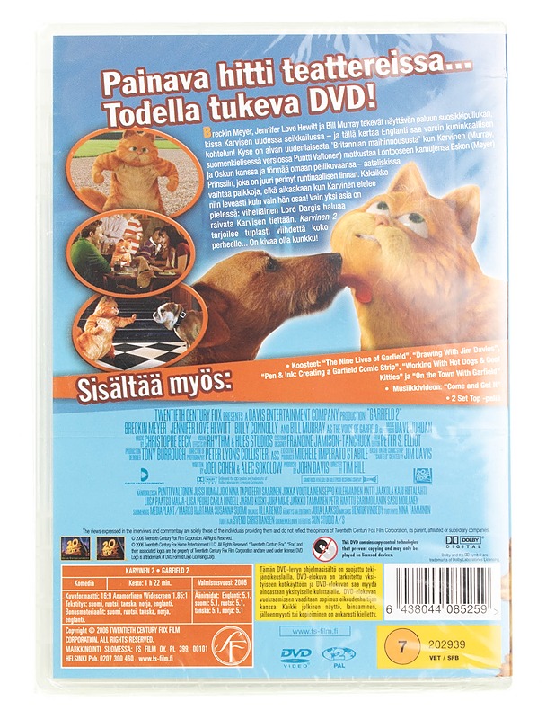 Karvinen 2 - DVD - DVD-elokuvat - 10105561484 - 1
