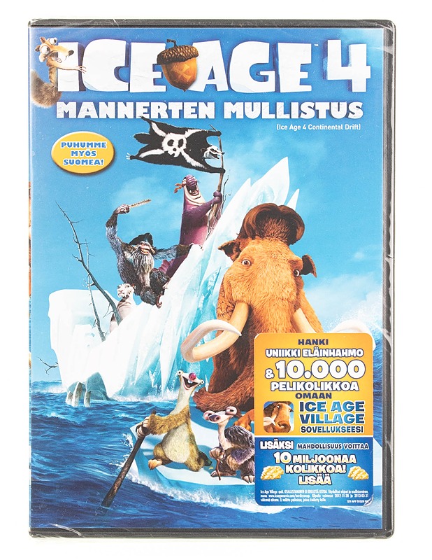 Ice Age 4 : mannerten mullistus - DVD - DVD-elokuvat - 10105561549 - 0