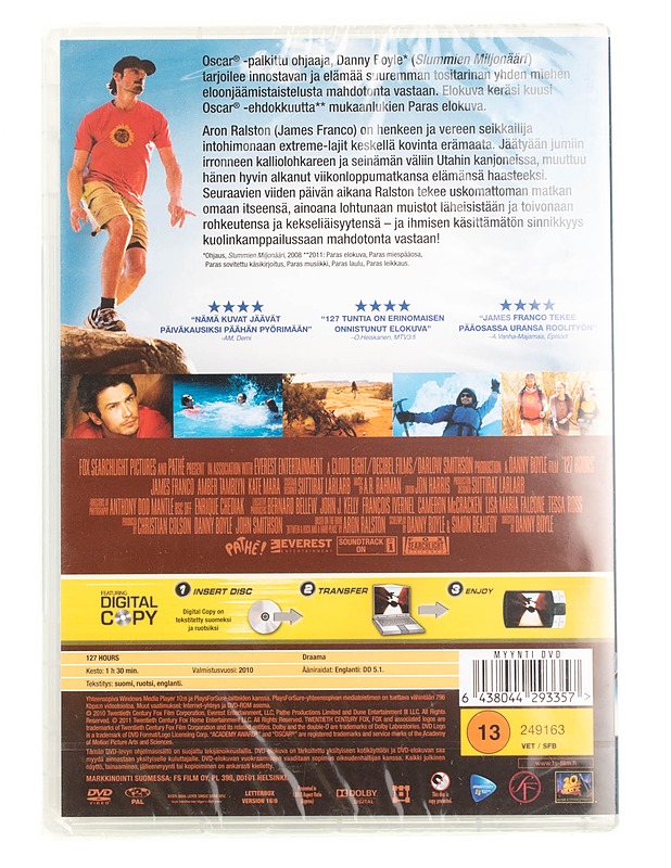 127 tuntia - DVD - DVD-elokuvat - 10105561555 - 1