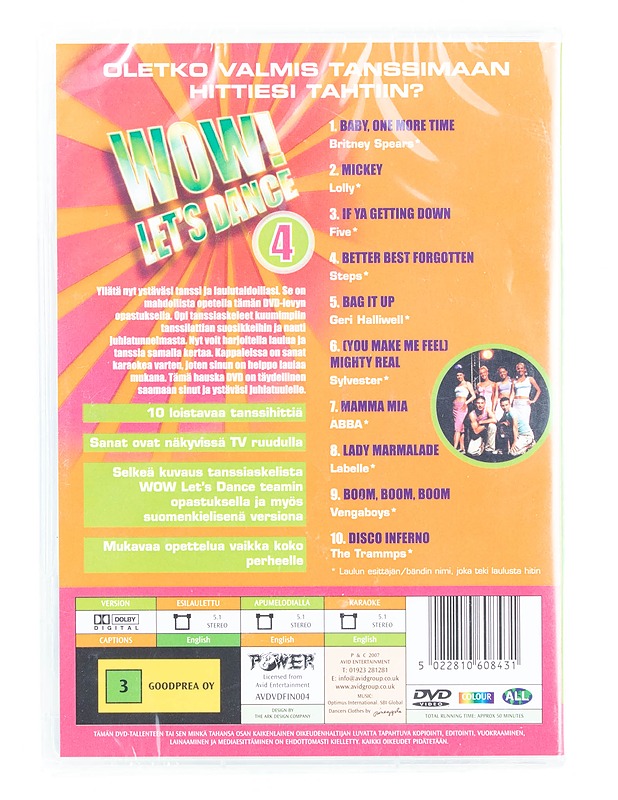 Wow! Let's dance - DVD - DVD-elokuvat - 10105561560 - 1