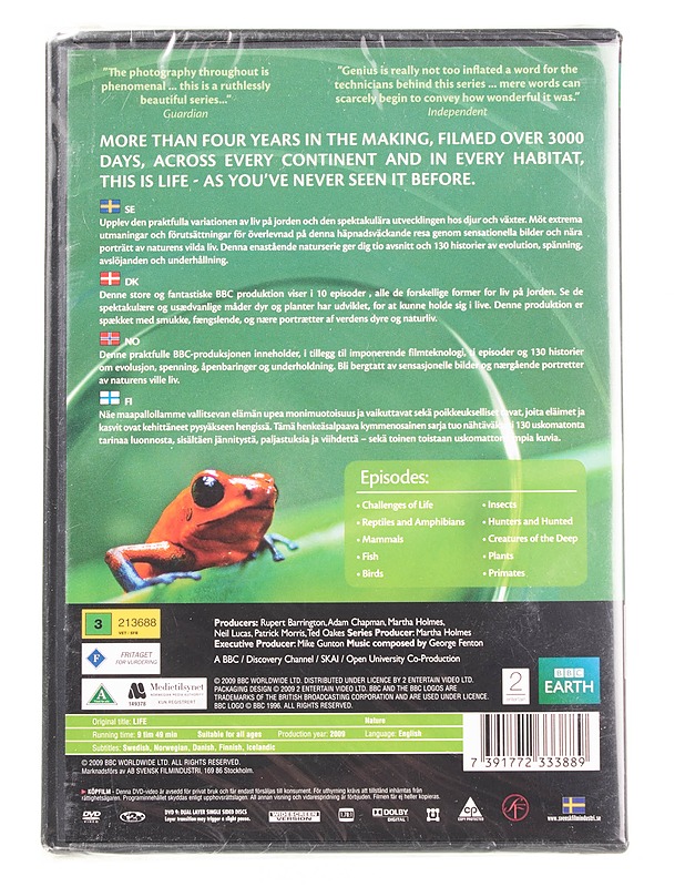 Life - DVD - DVD-elokuvat - 10105561600 - 1