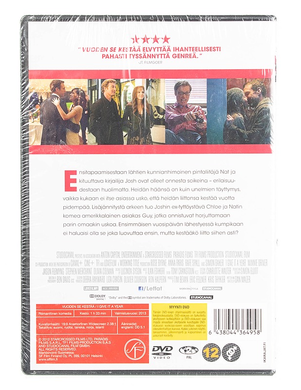 Vuoden se kestää - DVD - DVD-elokuvat - 10105561617 - 1