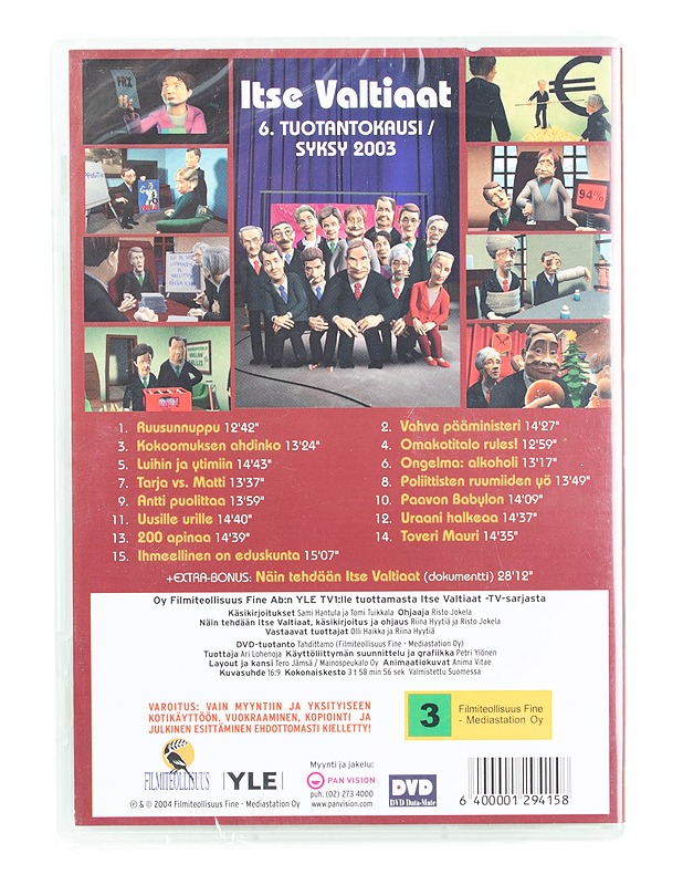 Itse valtiaat #2 : 6. tuotantokausi - DVD - DVD-elokuvat - 10105561620 - 1