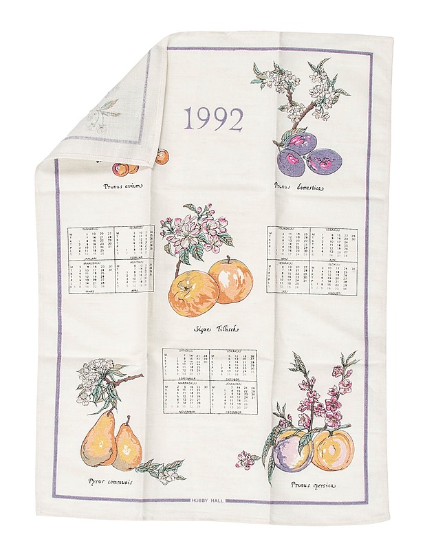 HOBBY HALL retro keittiöpyyhe, 50x70 cm - Pyyhkeet - 10105561657 - 0