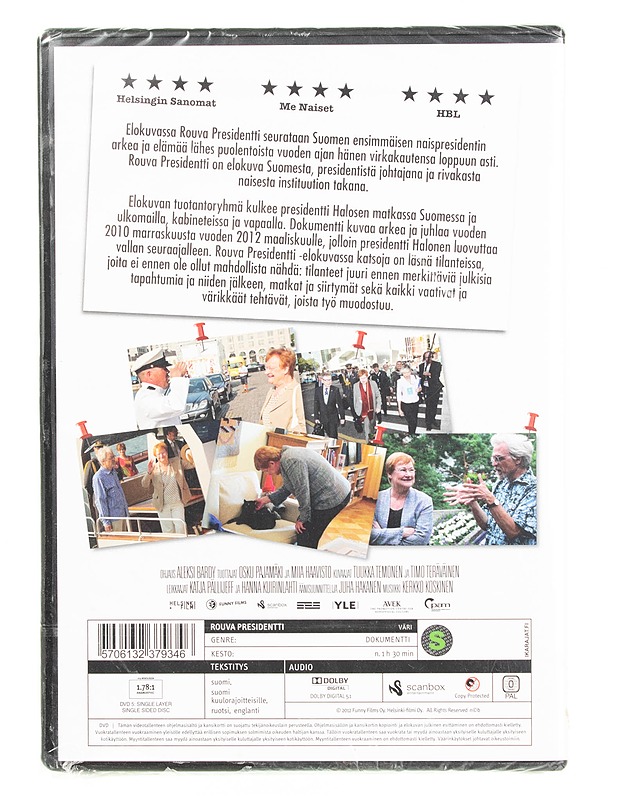 Rouva presidentti - DVD - DVD-elokuvat - 10105561682 - 1