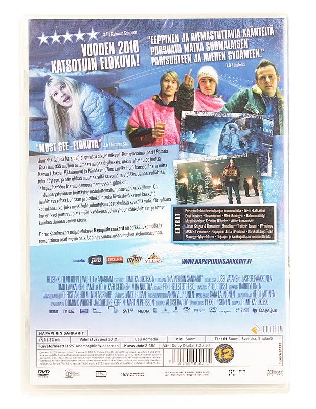Napapiirin sankarit - DVD - DVD-elokuvat - 10105561699 - 1