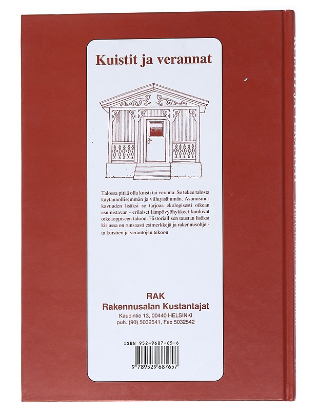 Kuistit ja verannat - Mårtenson, Hans - Puutarha- ja remontointikirjat - 10105561741 - 1