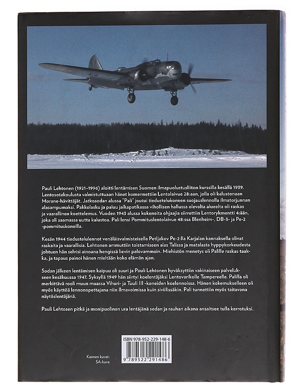 Kahdesti alasammuttu - Lentomestari Pauli Lehtonen - Seppo Uolamo - Elämäkerrat ja muistelmat - 10105561743 - 1
