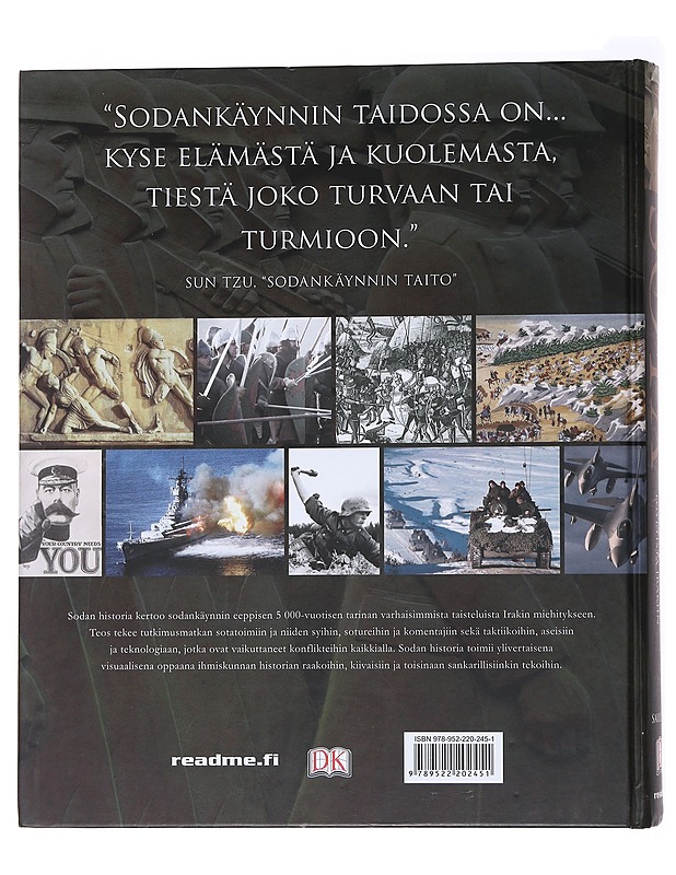 Sota : sodan historia muinaisesta Egyptistä Irakiin - David, Saul - Historiakirjat - 10105561745 - 1