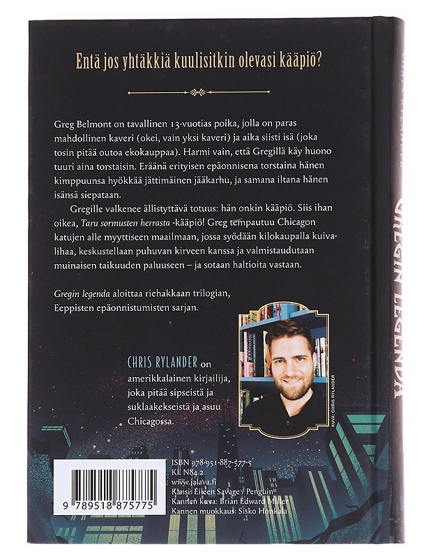 Gregin legenda - Rylander, Chris - Fantasia- ja scifi - 10105561784 - 1