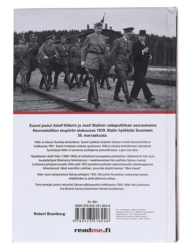 Hitler: koko tarina - Robert Brantberg - Elämäkerrat ja muistelmat - 10105561800 - 1