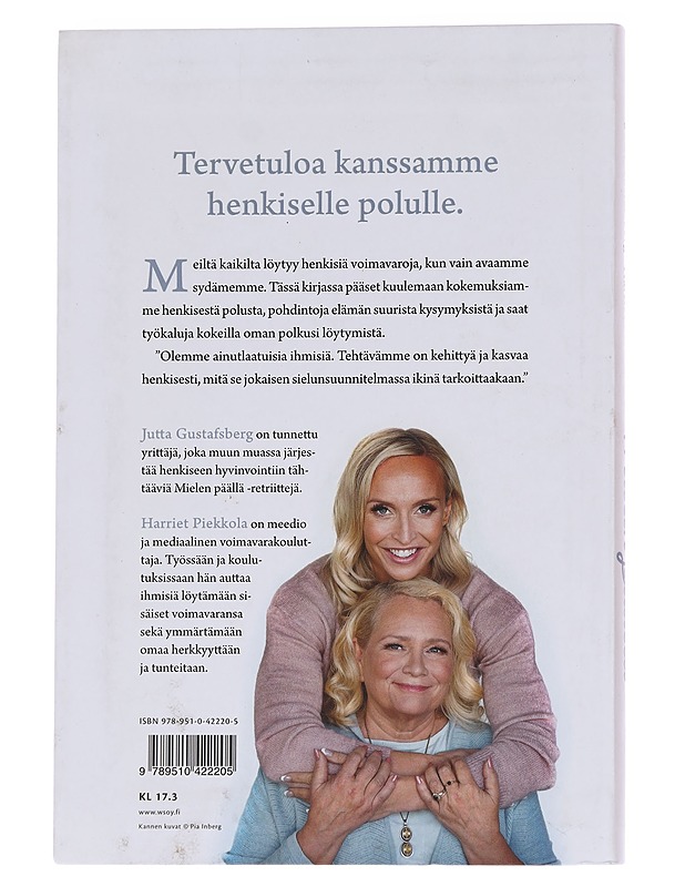 Mielen päällä / työkaluja henkiselle polulle - Jutta Gustafsberg, Harriet Piekkola, signeerattu - Hyvinvointikirjat - 10105561814 - 1