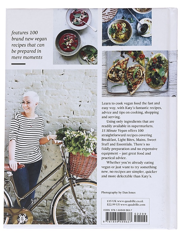 15 minute vegan : fast, modern vegan cooking - Beskow, Katy - Ruokakirjat - 10105561817 - 1