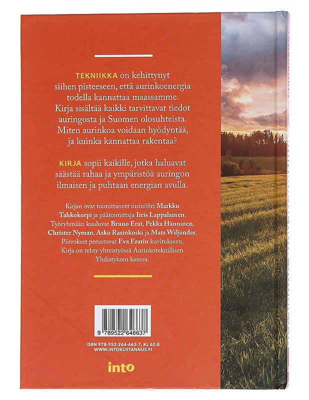 Aurinkoenergia Suomessa - Erat, Bruno - Tietokirjat ja oppaat - 10105561819 - 1