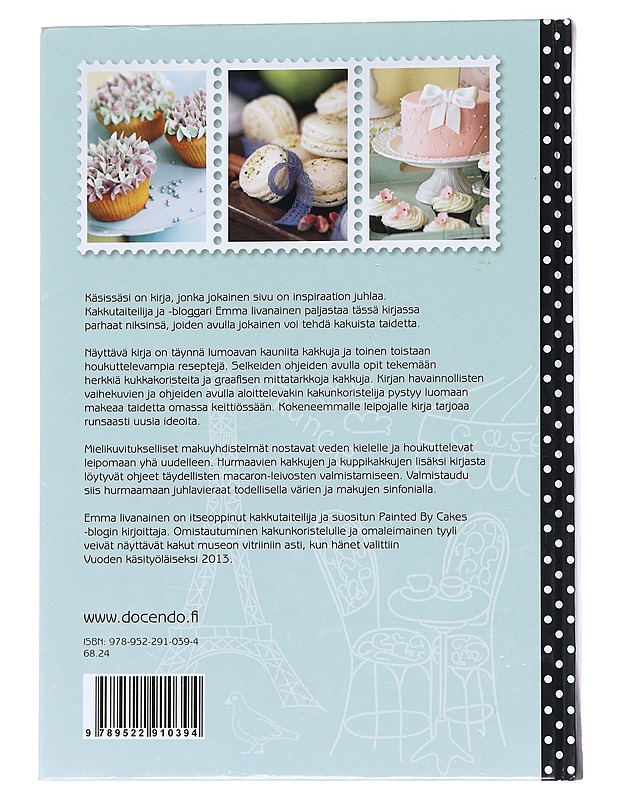 Kakkutaidetta kotikeittiössä - Iivanainen, Emma - Ruokakirjat - 10105561856 - 1