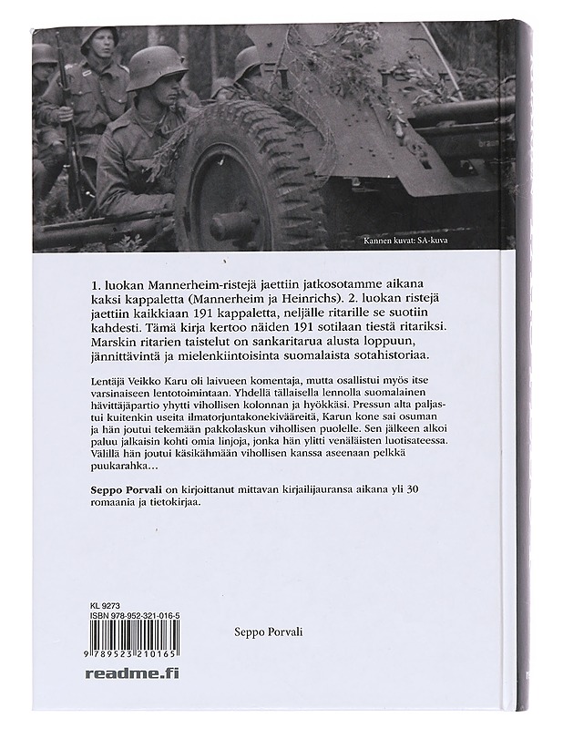 Marskin ritarien taistelut - Seppo Porvali - Elämäkerrat ja muistelmat - 10105561886 - 1