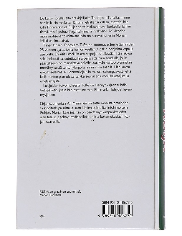 Retkeilijän Ruija - Torbjörn Tufte - Tietokirjat ja oppaat - 10105561915 - 1
