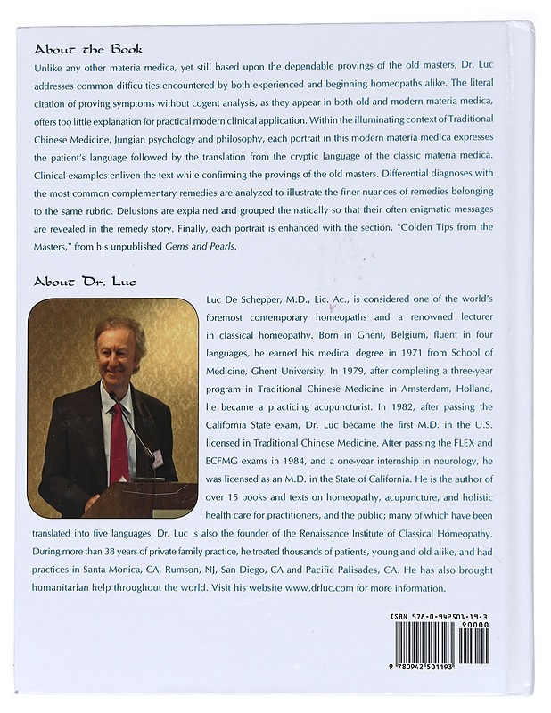Discovering Life : Homeopathic Portraits - Luc De Schepper - Tietokirjat ja oppaat - 10105561930 - 1