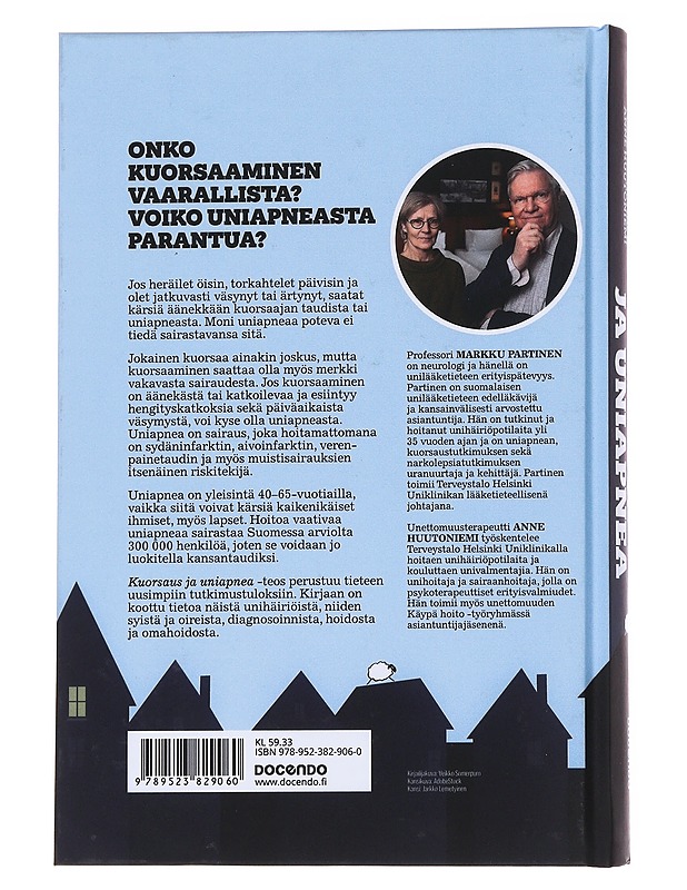 Kuorsaus ja uniapnea - Partinen, Markku - Tietokirjat ja oppaat - 10105561970 - 1