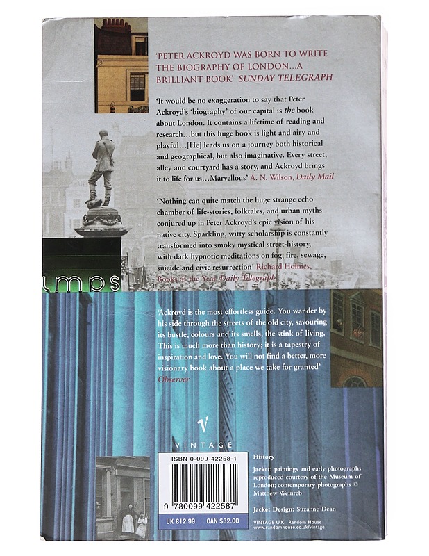 London : the biography - Peter Ackroyd - Tietokirjat ja oppaat - 10105562002 - 1