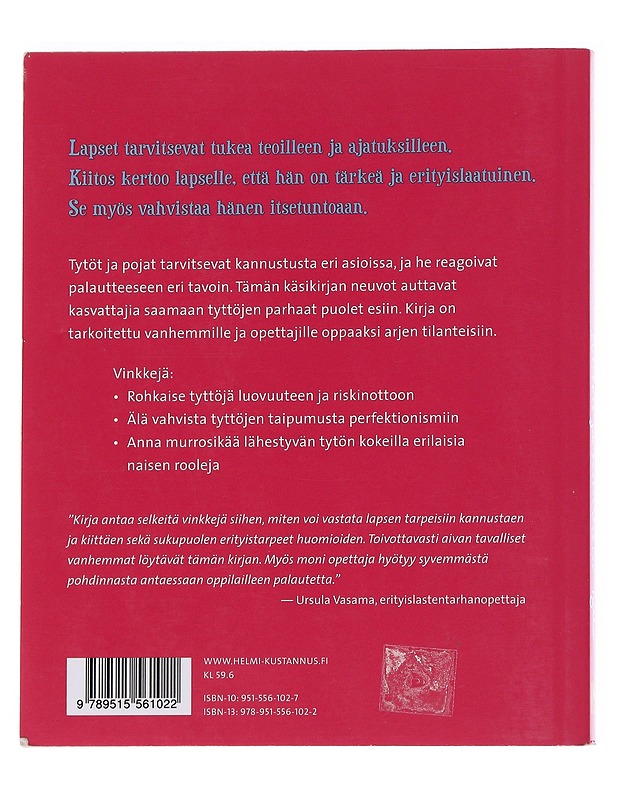 Kehu ja kasvata tyttö - Elizabeth Hartley-Brewer - Tietokirjat ja oppaat - 10105562036 - 1