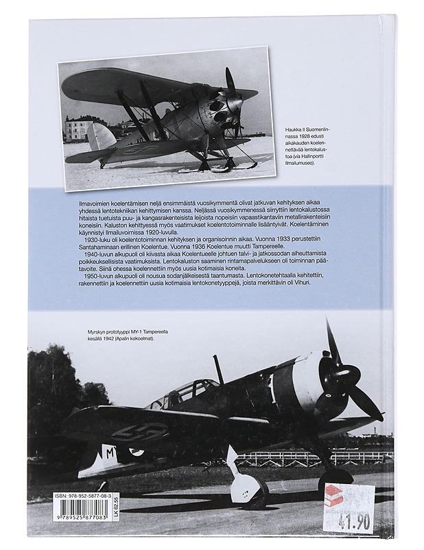 Koelentäminen ilmavoimissa / 1918-1957 - Jyrki Laukkanen - Historiakirjat - 10105562071 - 1