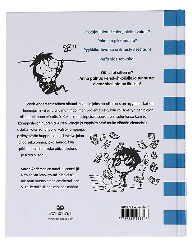 Elämänhallinta on illuusio / "Sarah's scribbles" -kokoelma - Andersen, Sarah - Sarjakuvat - 10105562081 - 1
