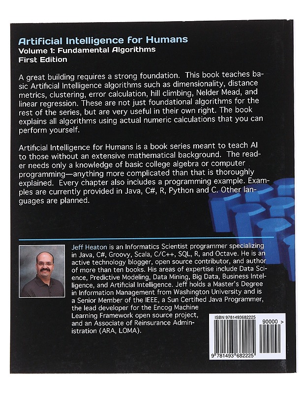 Artificial Intelligence for Humans, Volume 1: Fundamental Algorithms - Heaton, Jeff - Tietokirjat ja oppaat - 10105562151 - 1