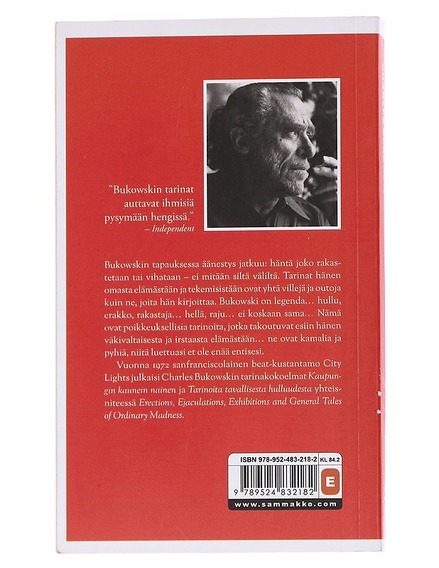 Tarinoita tavallisesta hulluudesta - Bukowski, Charles - Romaanit ja novellit - 10105562167 - 1