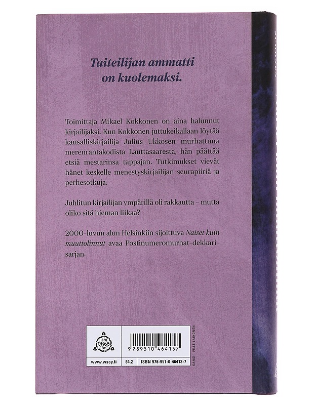 Naiset kuin muuttolinnut - Pete Suhonen - Jännitys ja dekkarit - 10105562214 - 1