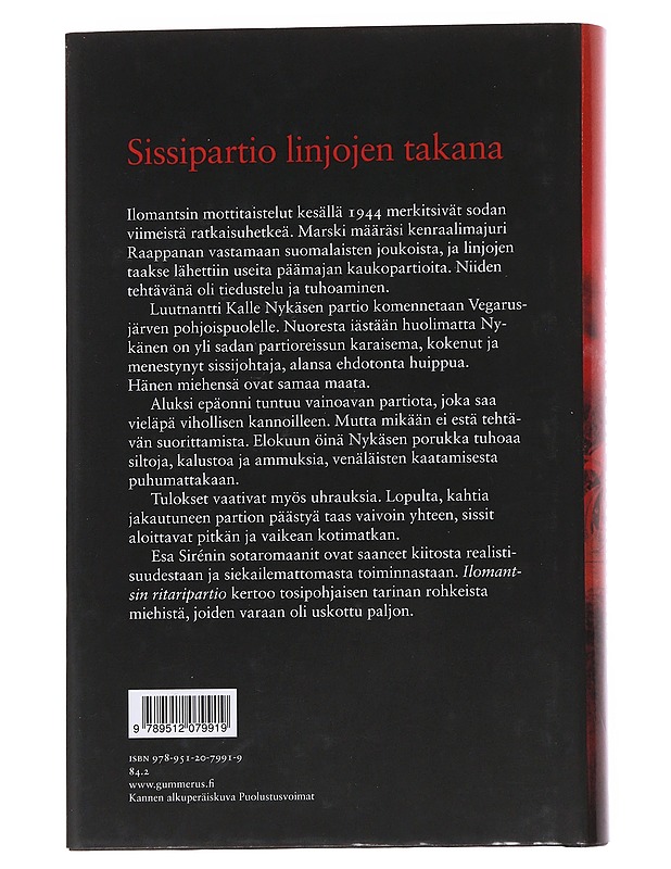 Ilomantsin ritaripartio - Esa Sirén - Romaanit ja novellit - 10105562228 - 1
