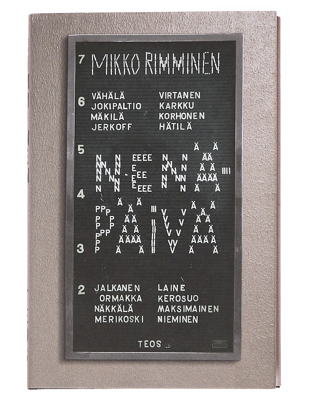Nenäpäivä - Mikko Rimminen - Romaanit ja novellit - 10105562231 - 0