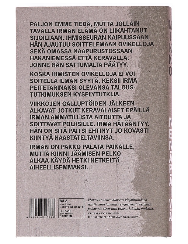 Nenäpäivä - Mikko Rimminen - Romaanit ja novellit - 10105562231 - 1