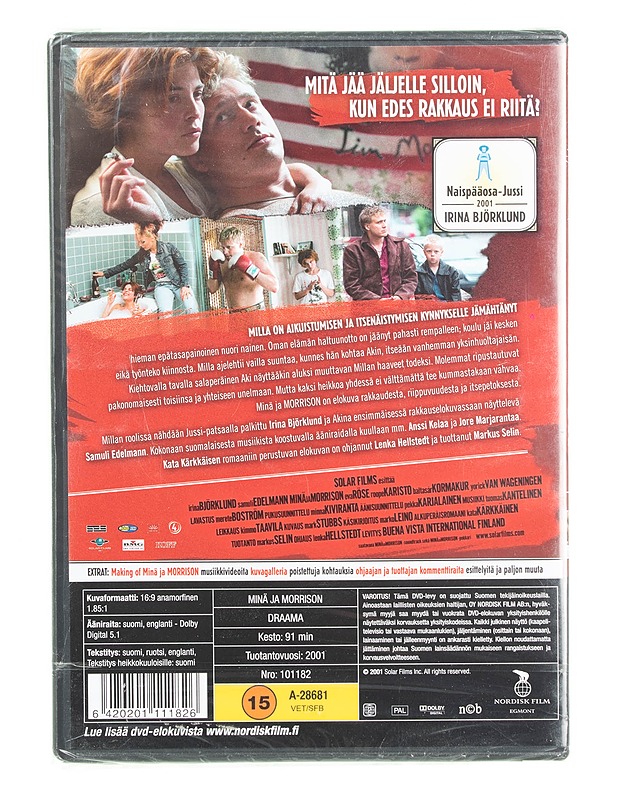 Minä ja Morrison - DVD - DVD-elokuvat - 10105562246 - 1