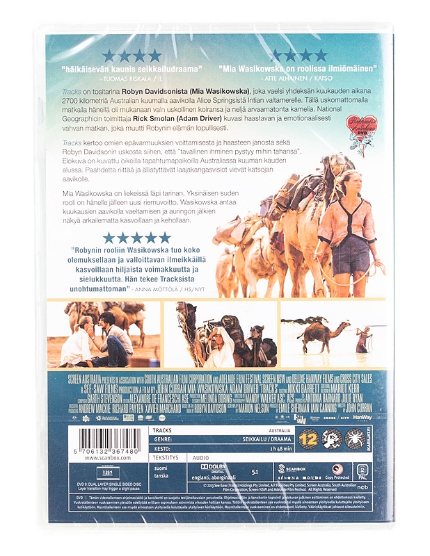 Tracks - DVD - DVD-elokuvat - 10105562251 - 1