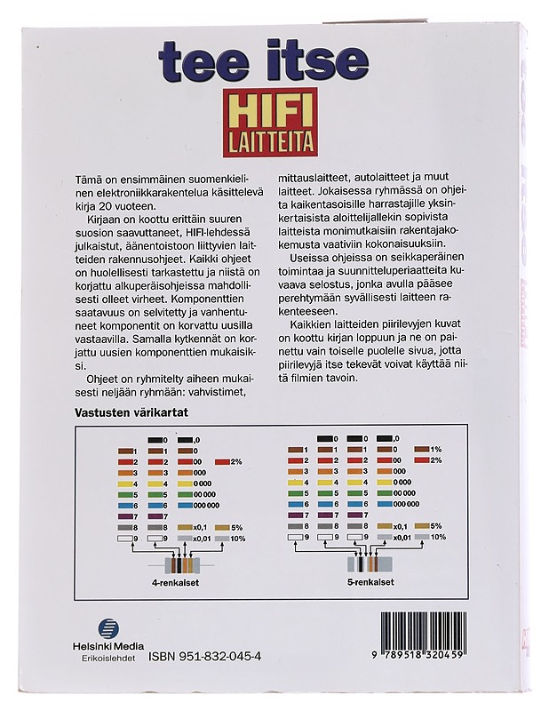 Tee itse hifilaitteita - Backman, Juha - Kirja lahjaksi - 10105562281 - 1