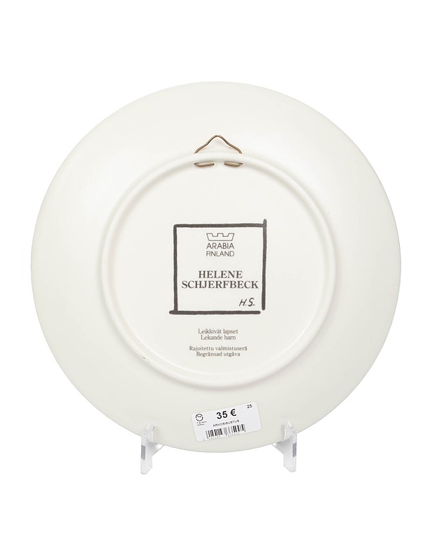 ARABIA Leikkivät lapset seinälautanen - Designsuosikit - 10105562287 - 1