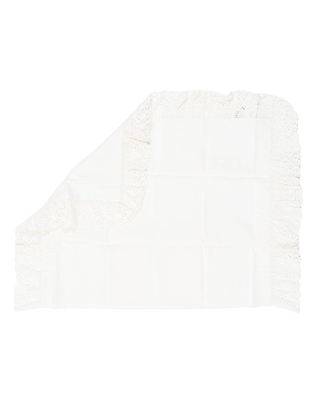 Pitsireunainen tyynyliina, 50x60 cm - Liinavaatteet - 10105562301 - 0