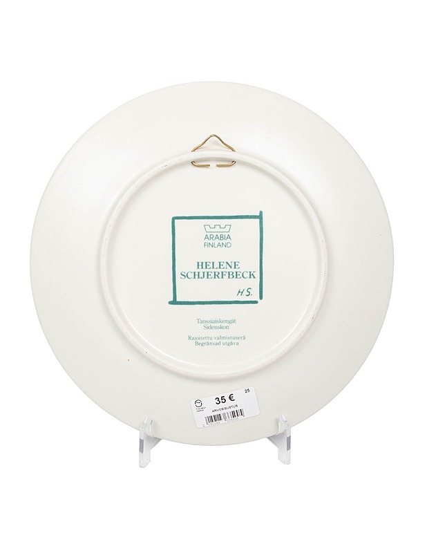 ARABIA Tanssiaiskengät seinälautanen - Designsuosikit - 10105562300 - 1