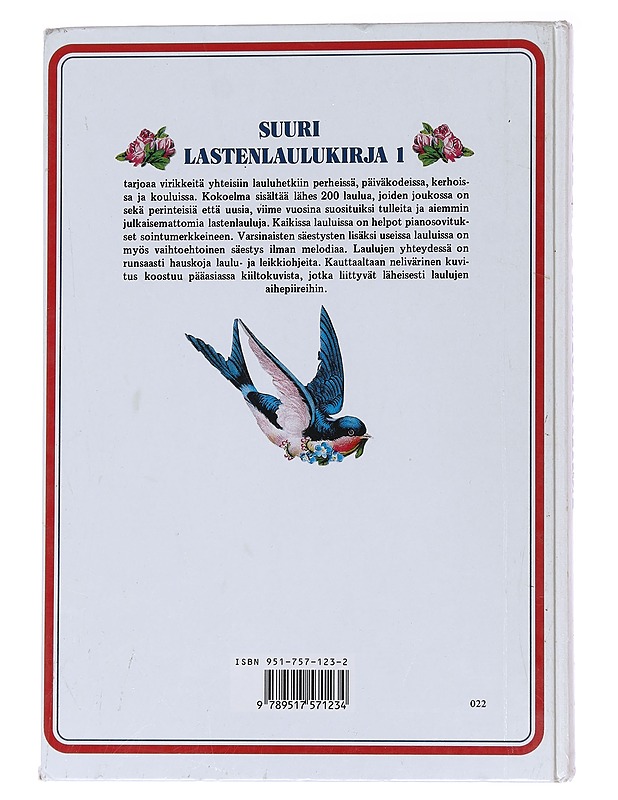 Suuri lastenlaulukirja 1 - Heikkilä, Olli - Musiikki- ja elokuvakirjat - 10105562345 - 1