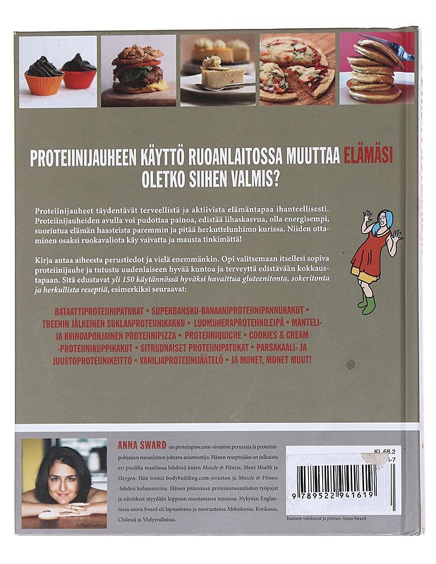 Potkua proteiinista / suuri proteiinikeittokirja : ajattele pirtelöä pidemmälle - Sward, Anna - Kirja lahjaksi - 10105562413 - 1