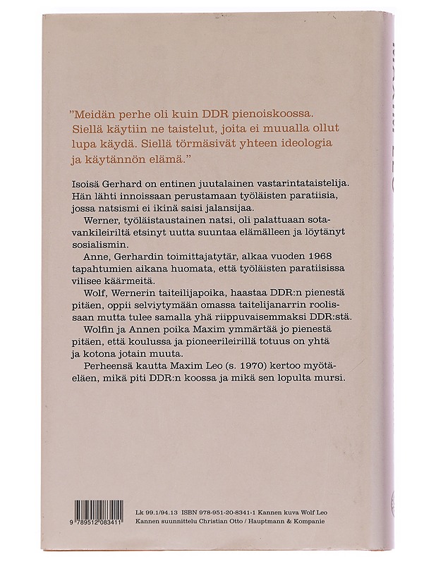 Talviuni Berliinissä / itäsaksalaisen perheen tarina - Leo, Maxim - Elämäkerrat ja muistelmat - 10105562420 - 1