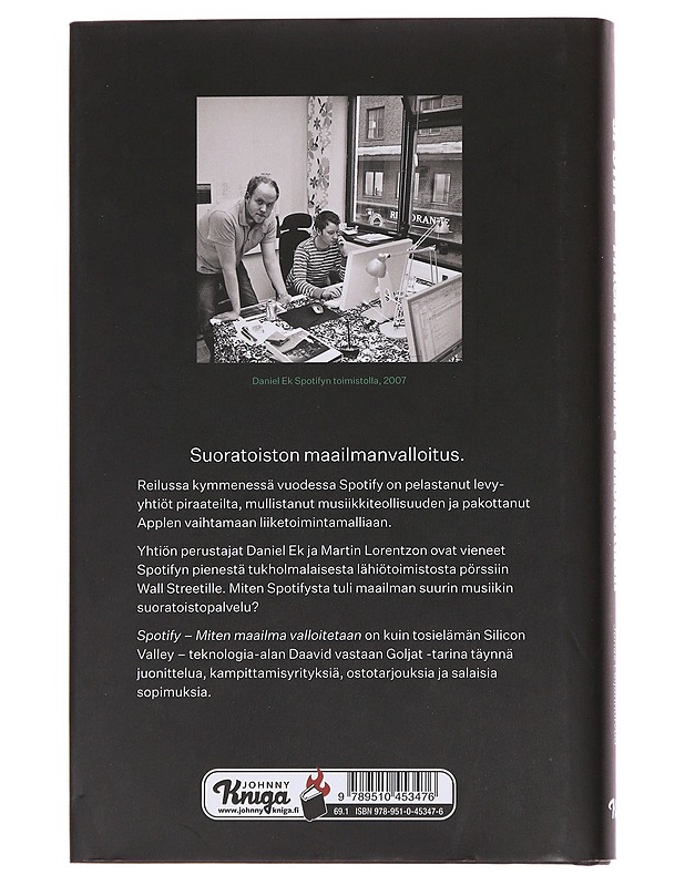 Spotify : miten maailma valloitetaan - Carlsson, Sven - Musiikki- ja elokuvakirjat - 10105562431 - 1
