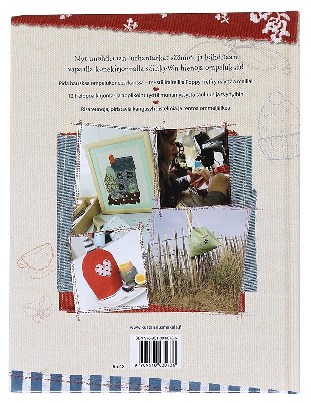 Villi ja vapaa konekirjonta - Treffry, Poppy - Tietokirjat ja oppaat - 10105562449 - 1