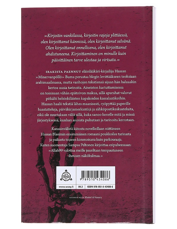 Allah99 - Blasim, Hassan - Romaanit ja novellit - 10105562453 - 1